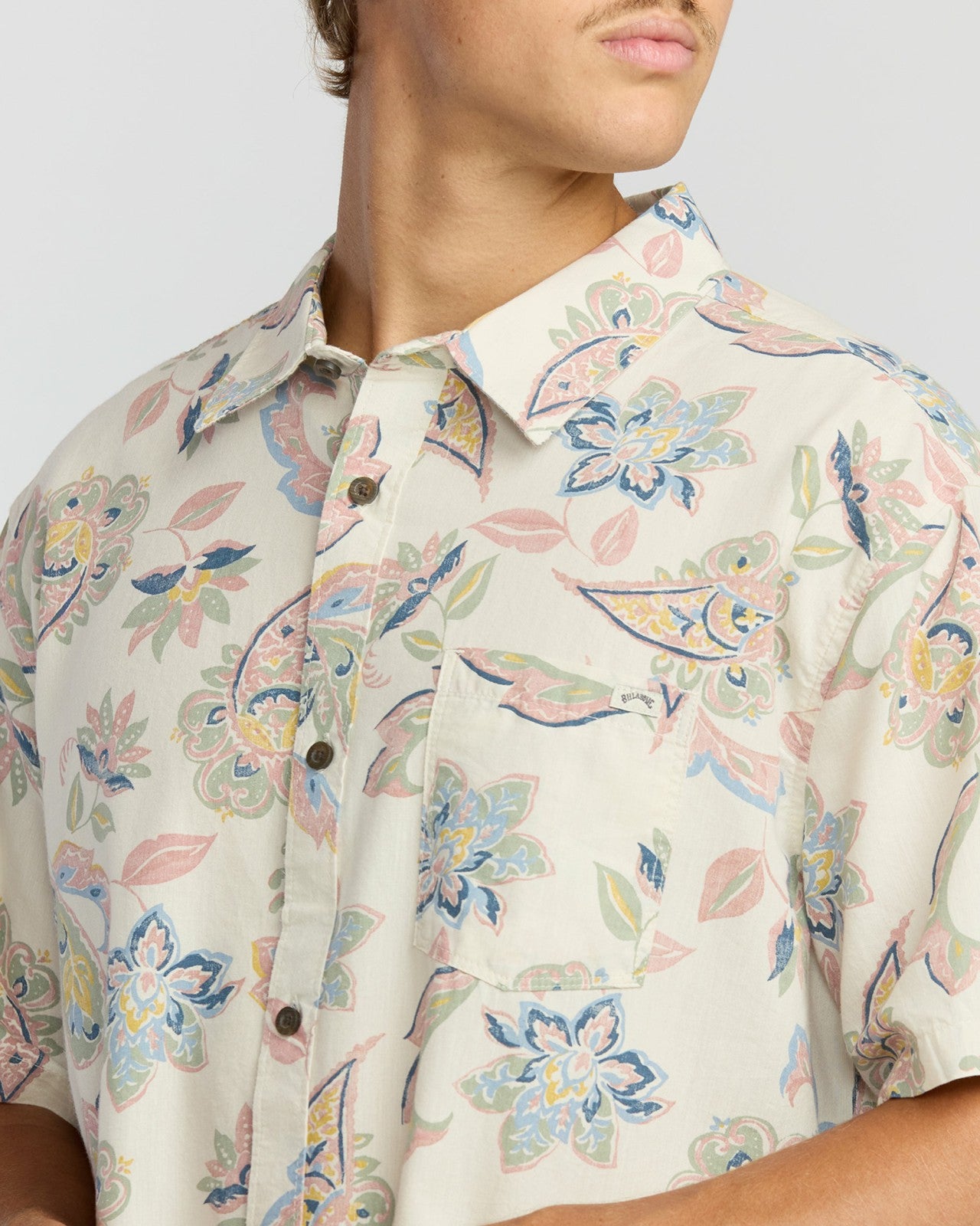 Sundays Short Sleeve Shirt - Sand | Billabong Men