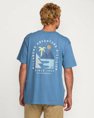 Sundown A/Div Tee - Carolina Blue | Billabong Men