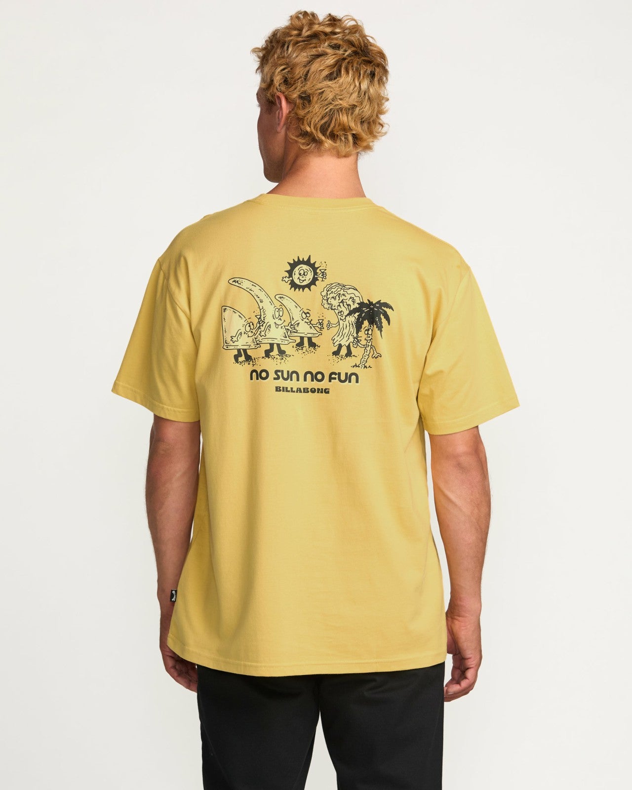 Sun Fun Regular Tee - Vintage Gold | Billabong Men