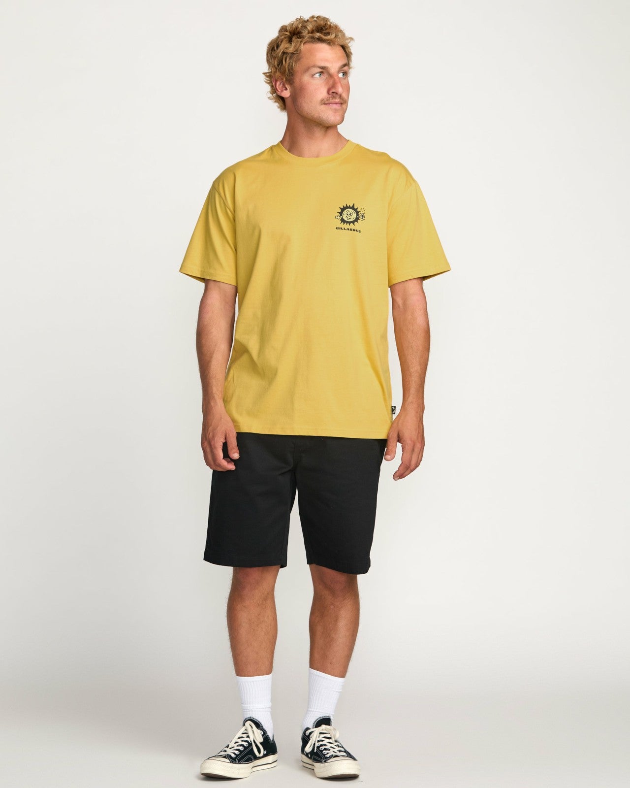 Sun Fun Regular Tee - Vintage Gold | Billabong Men
