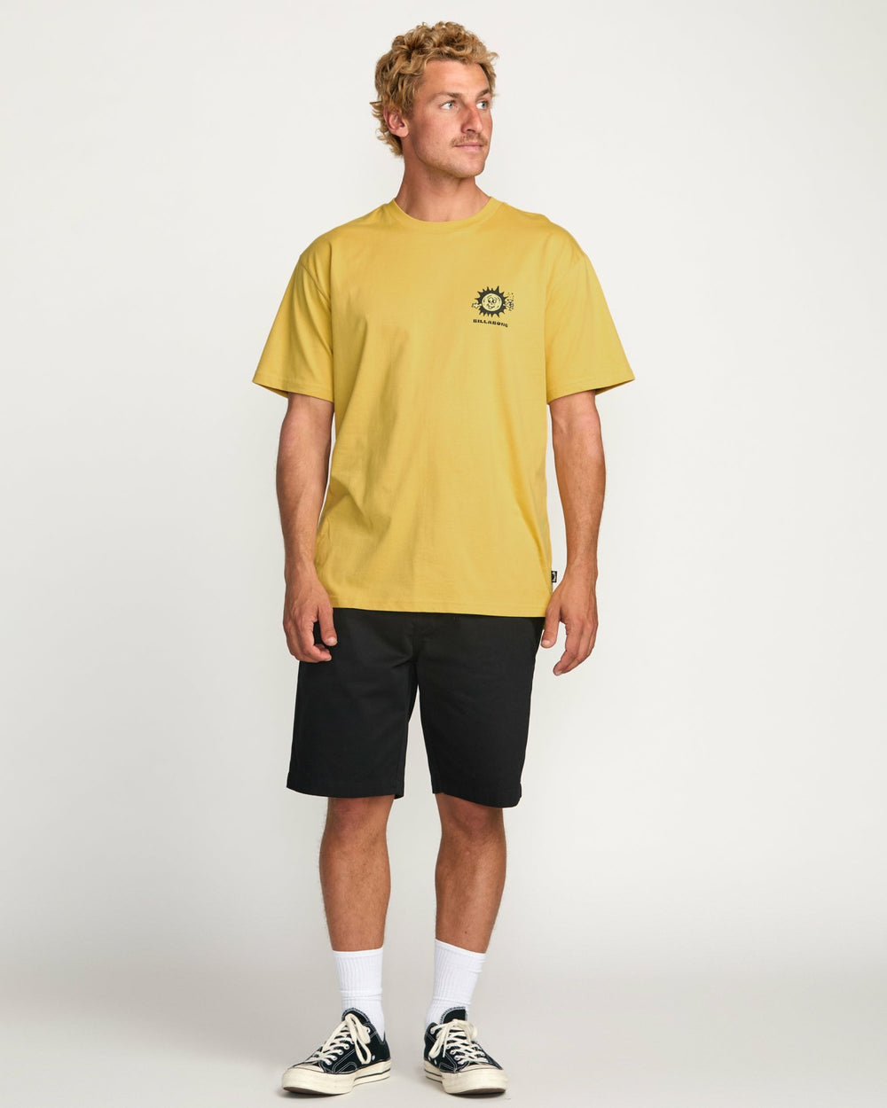 Sun Fun Regular Tee - Vintage Gold | Billabong Men