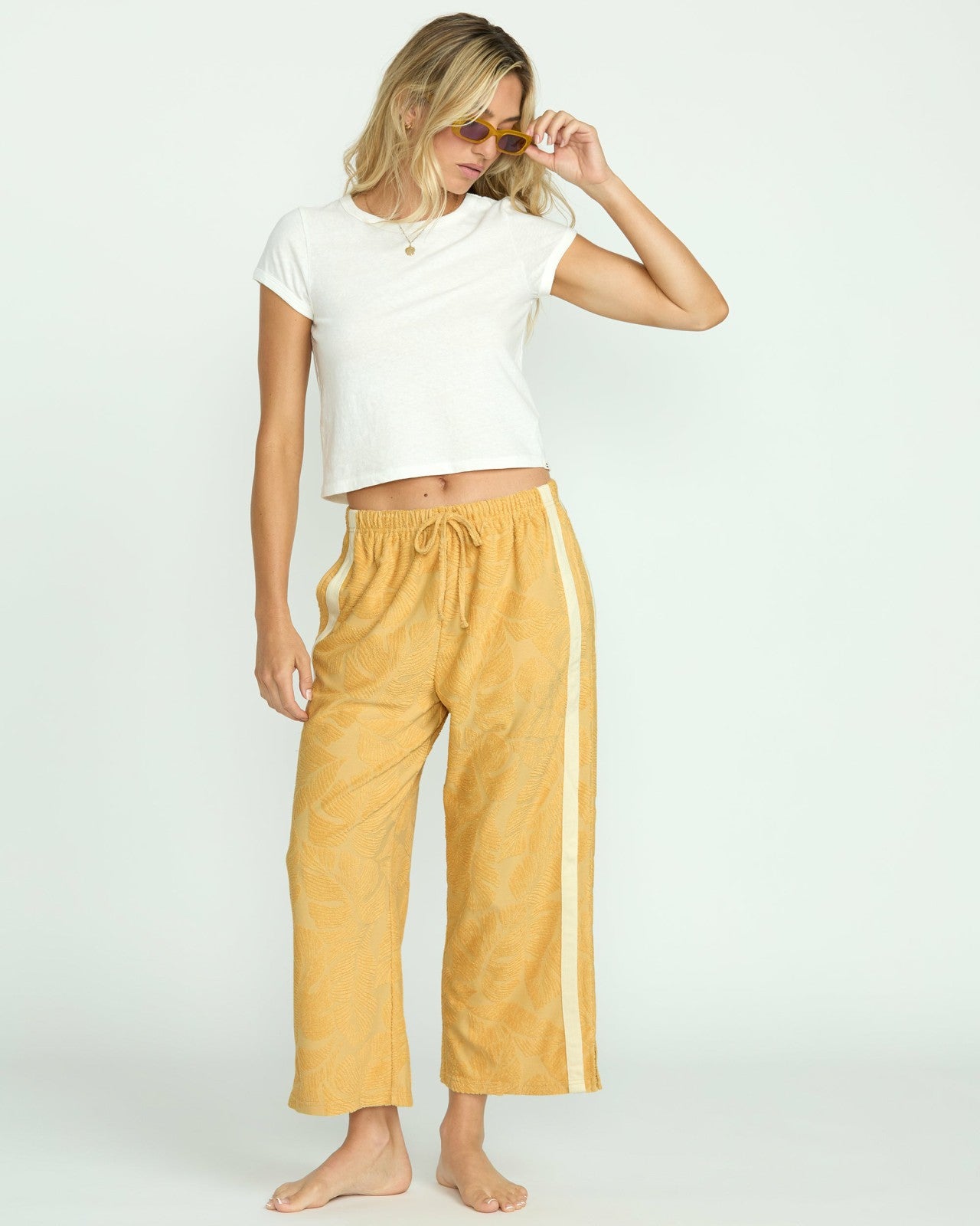 Sun Palm Terry Pants - Gold Coast | Billabong Women