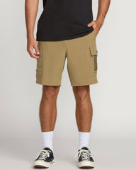 Surftrek Cargo Hybrid Shorts - Gravel | Billabong Men