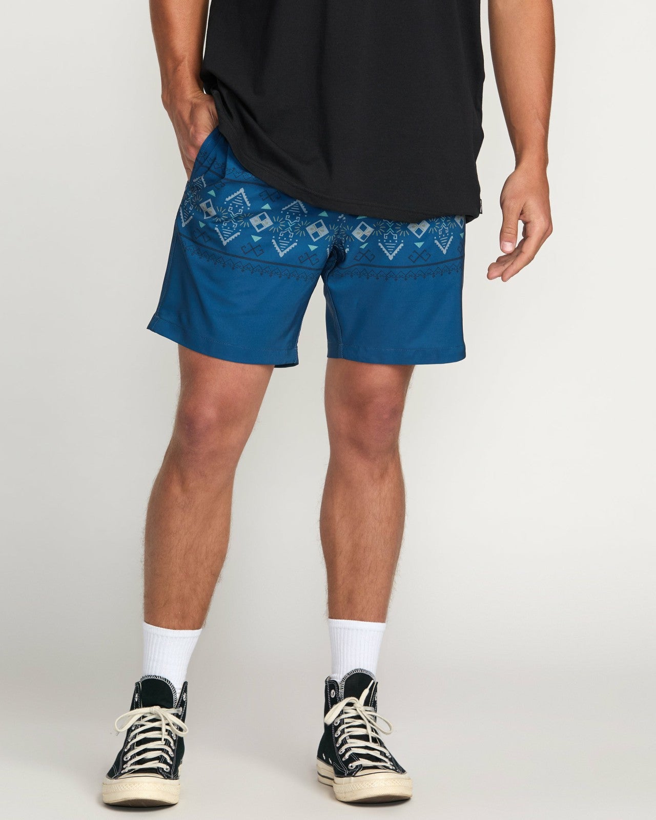 Surftrek Elastic Submersible 17" Hybrid Shorts - Deep Blue | Billabong Men
