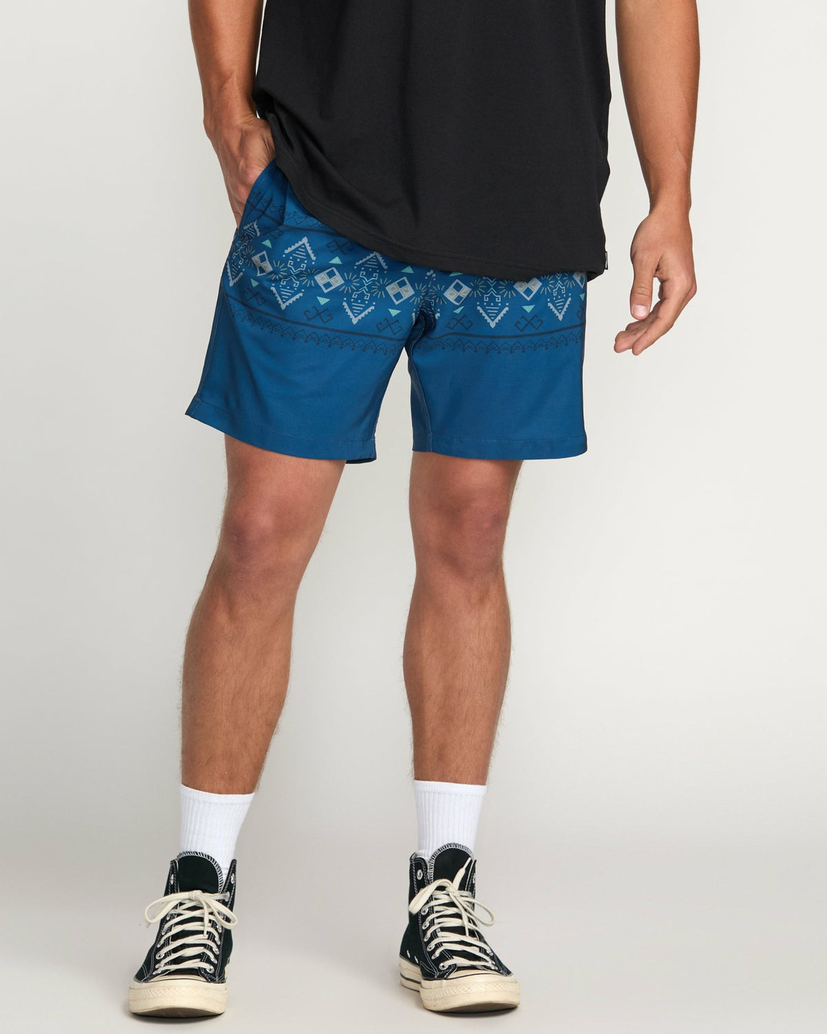 Surftrek Elastic Submersible 17" Hybrid Shorts - Deep Blue | Billabong Men