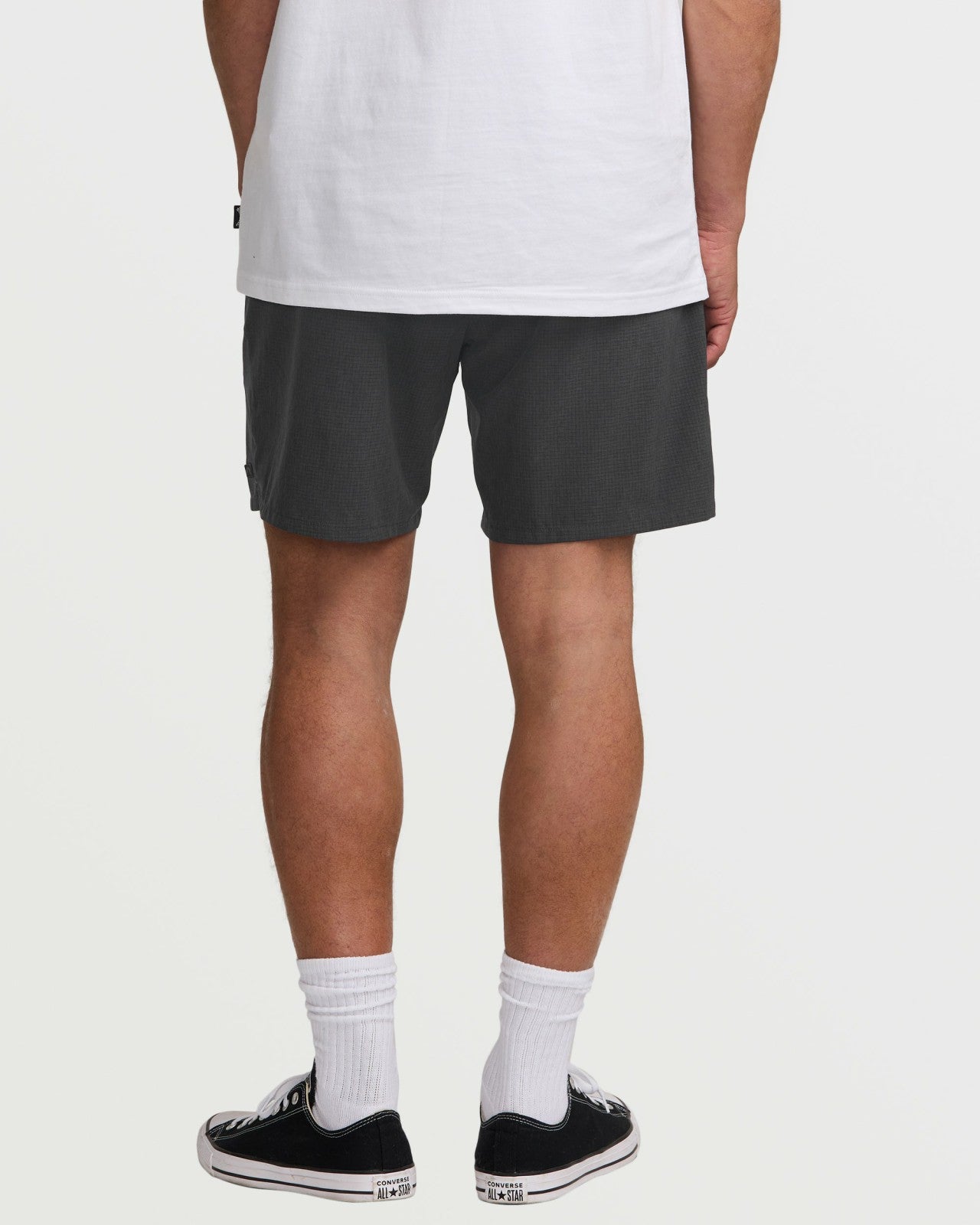 Surftrek Perforated Elastic 17" Hybrid Shorts - Black | Billabong Men