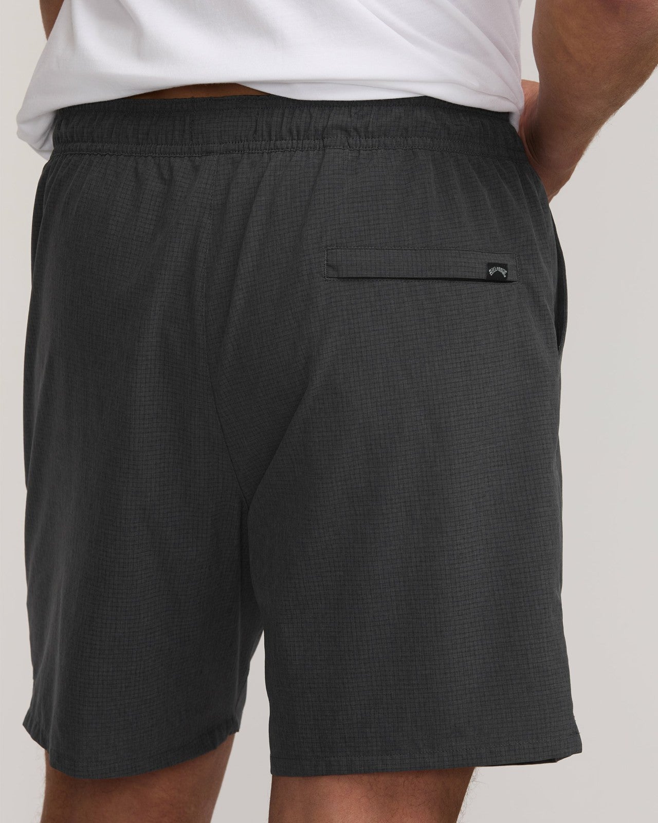 Surftrek Perforated Elastic 17" Hybrid Shorts - Black | Billabong Men
