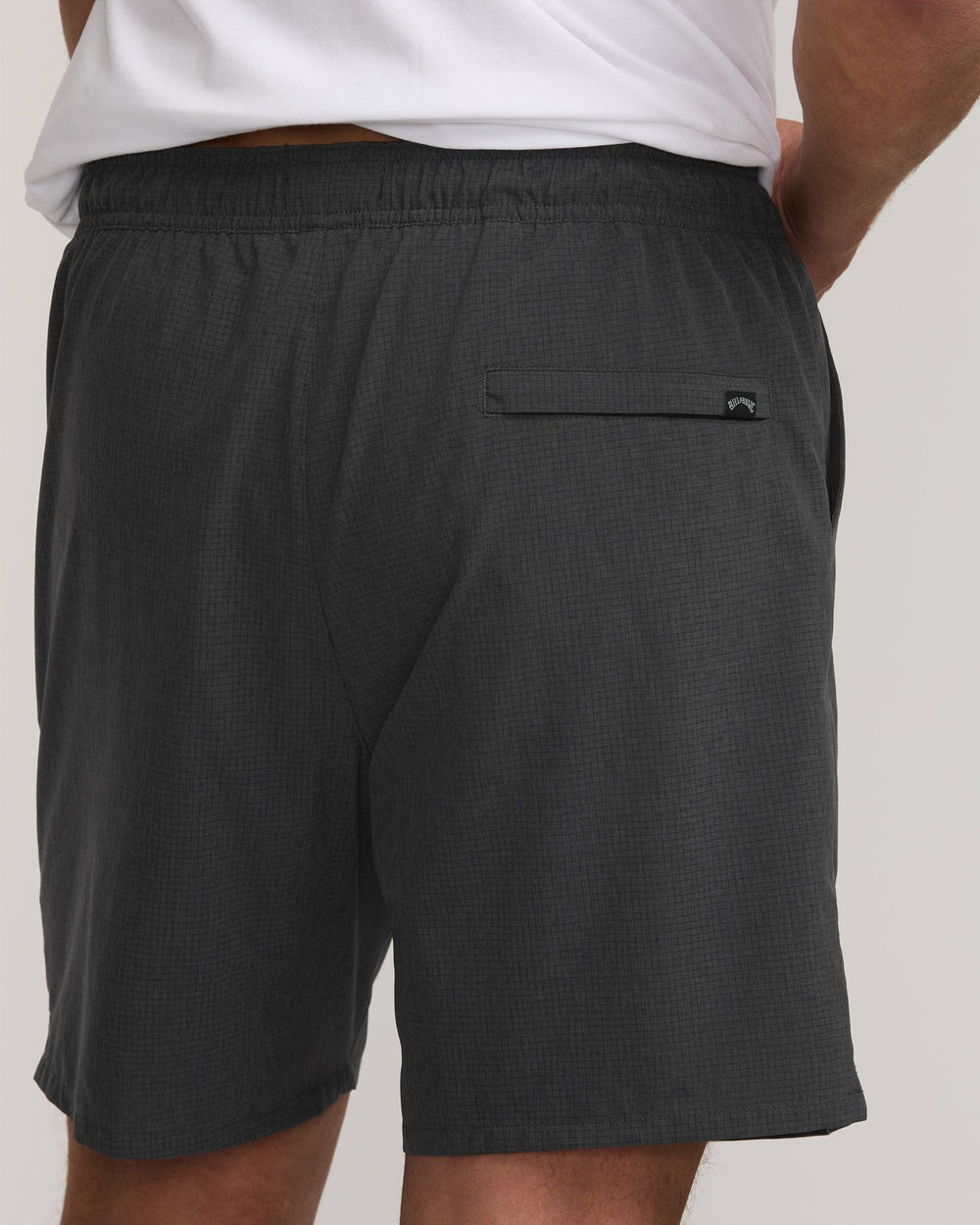 Surftrek Perforated Elastic 17" Hybrid Shorts - Black | Billabong Men