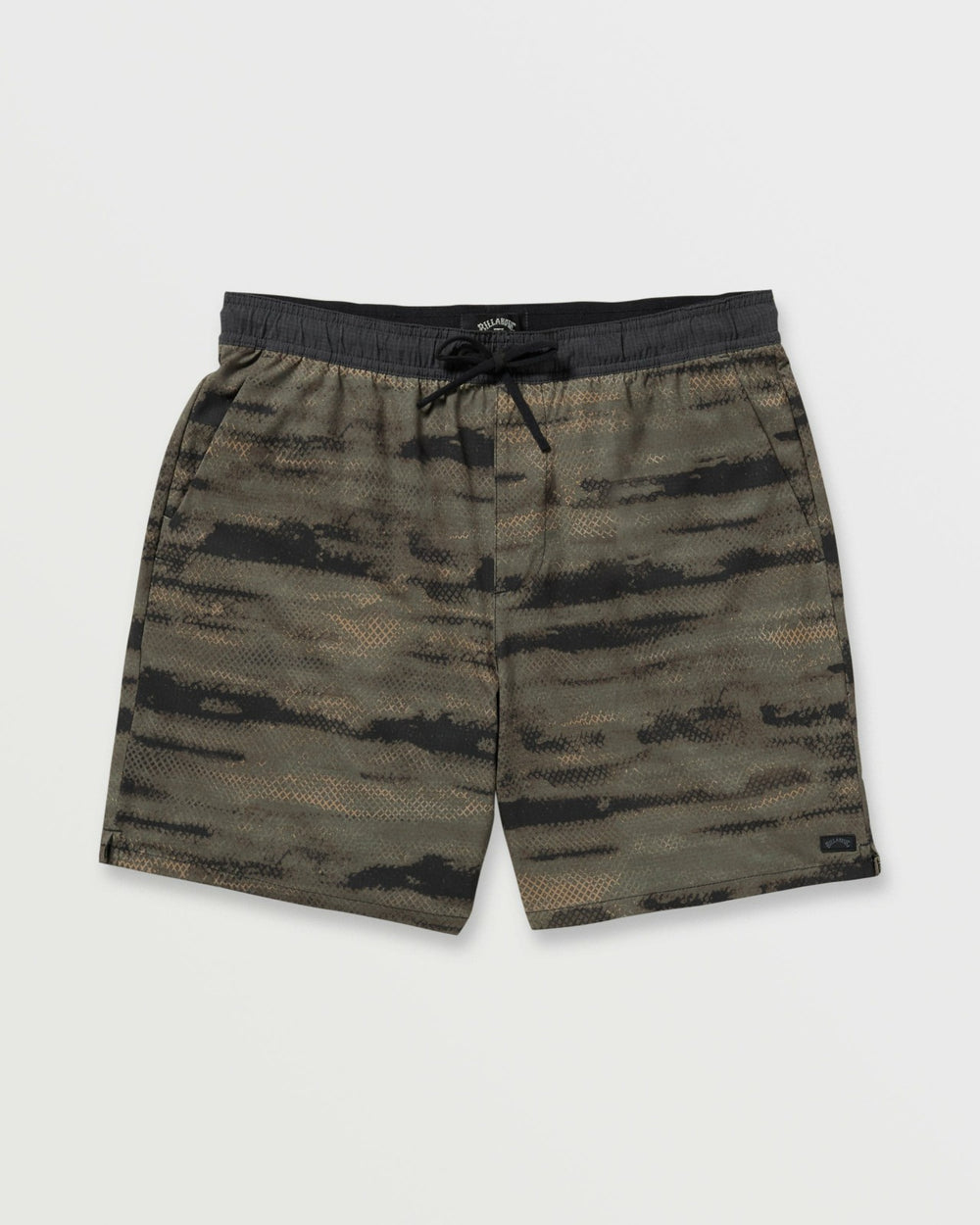 Surftrek Perforated Elastic 17" Hybrid Shorts - Dark Military | Billabong Men