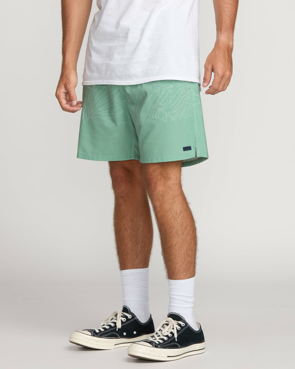 Surftrek Transit Elastic 17" Hybrid Shorts - Mist Green | Billabong Men