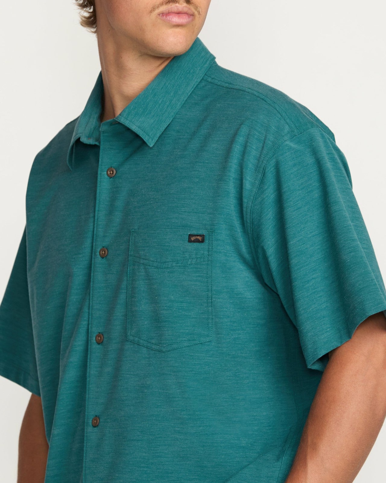 Surftrek Transit Short Sleeve Shirt - Marine | Billabong Men