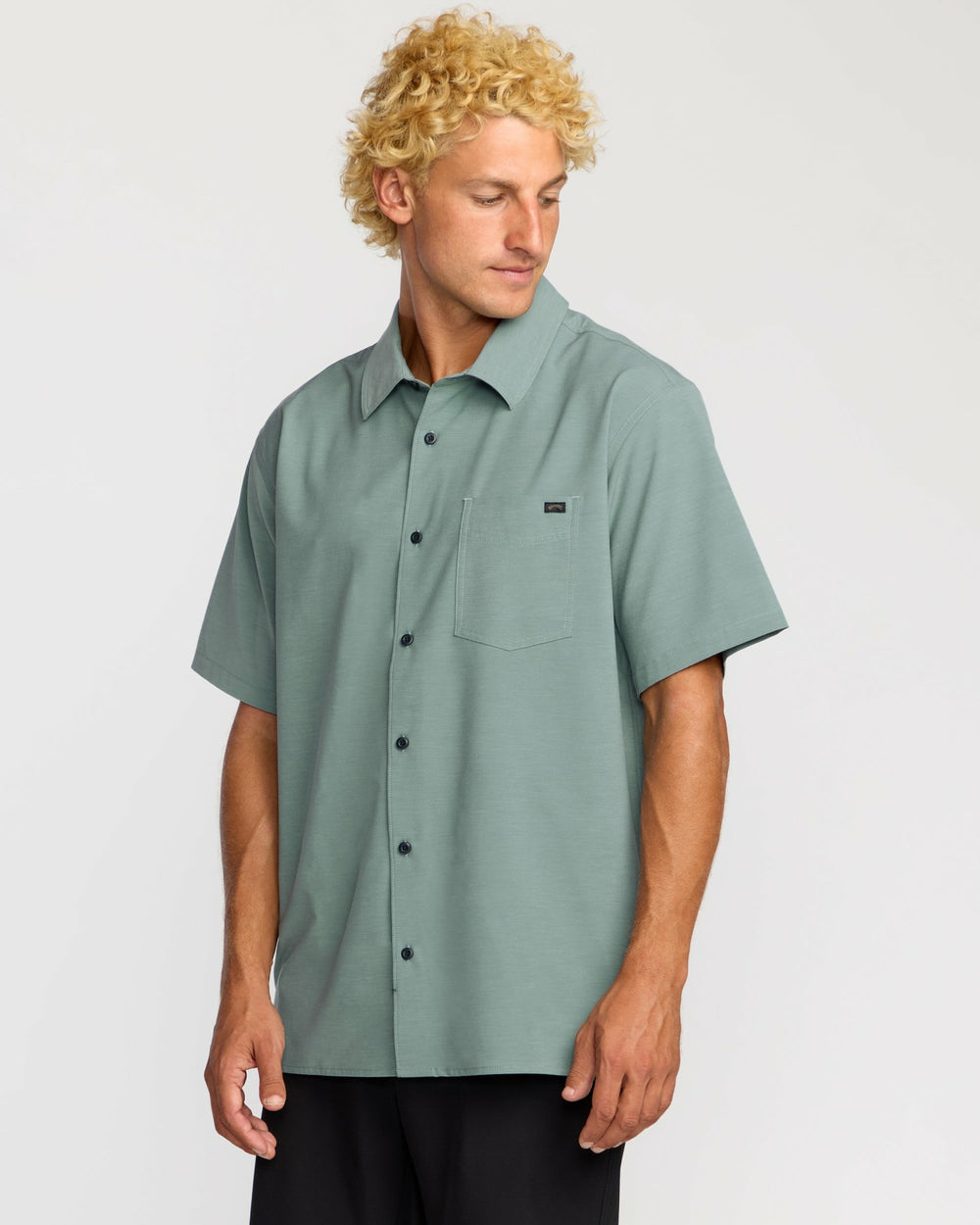 Surftrek Transit Short Sleeve Shirt - Sea Blue | Billabong Men