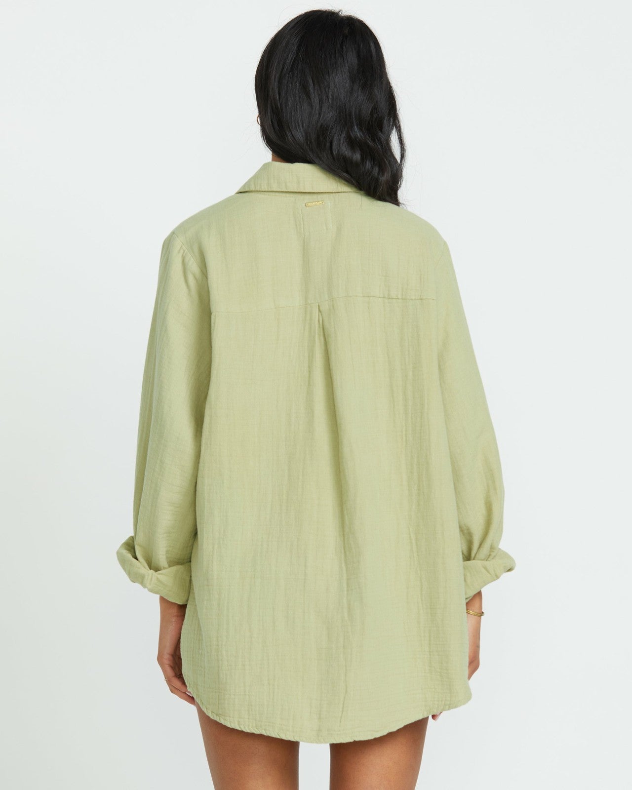 Sweet Swell Long Sleeve Shirt - Avocado | Billabong Women