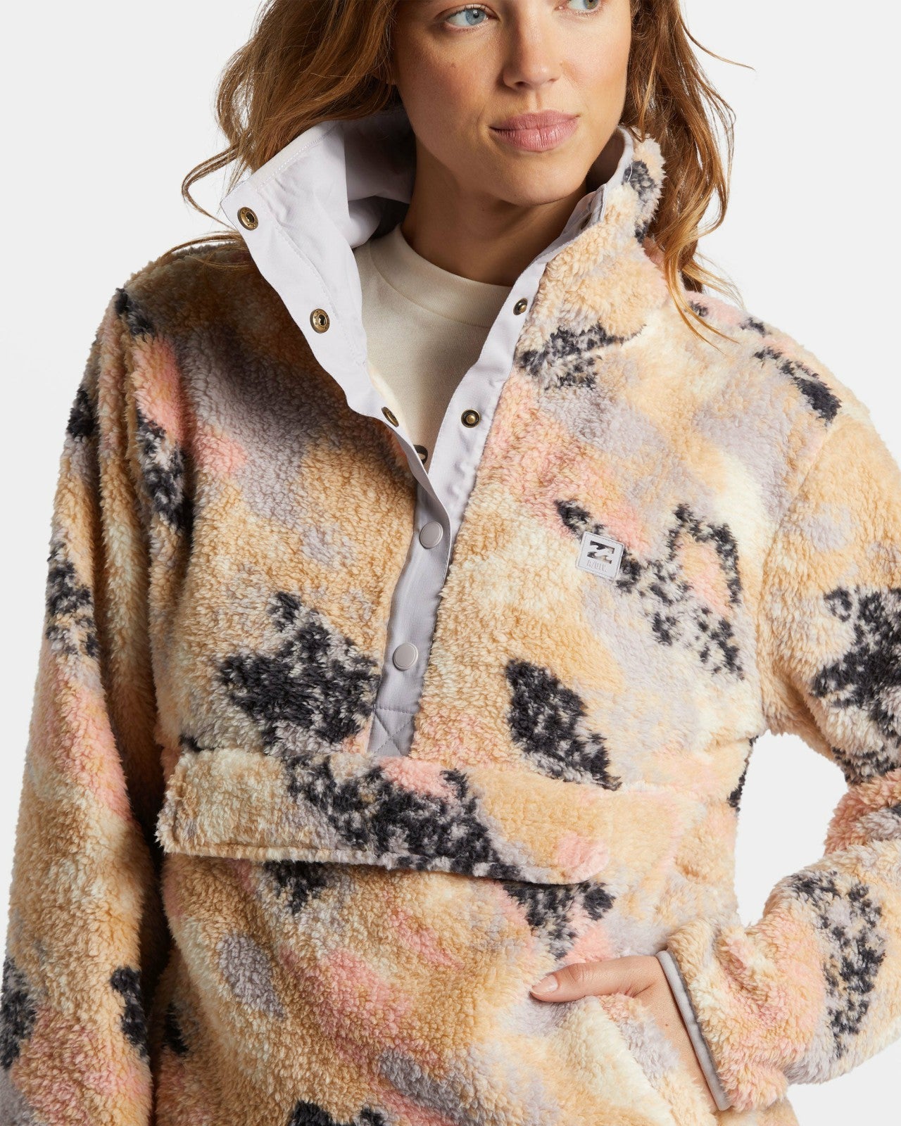 Switchback Mock Neck Fleece - Summer Rain | Billabong Women