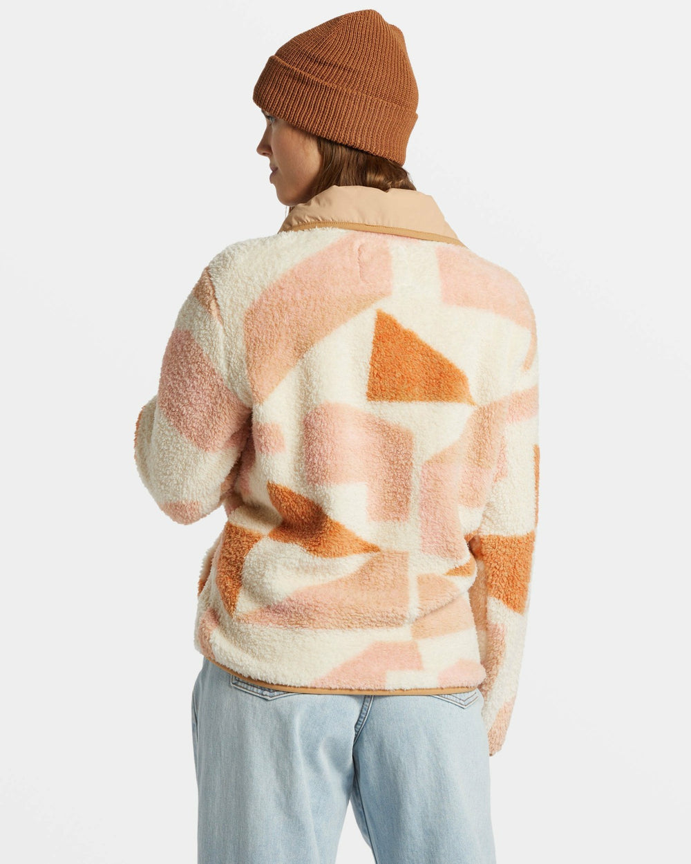 Switchback Mock Neck Fleece - White Cap | Billabong Women
