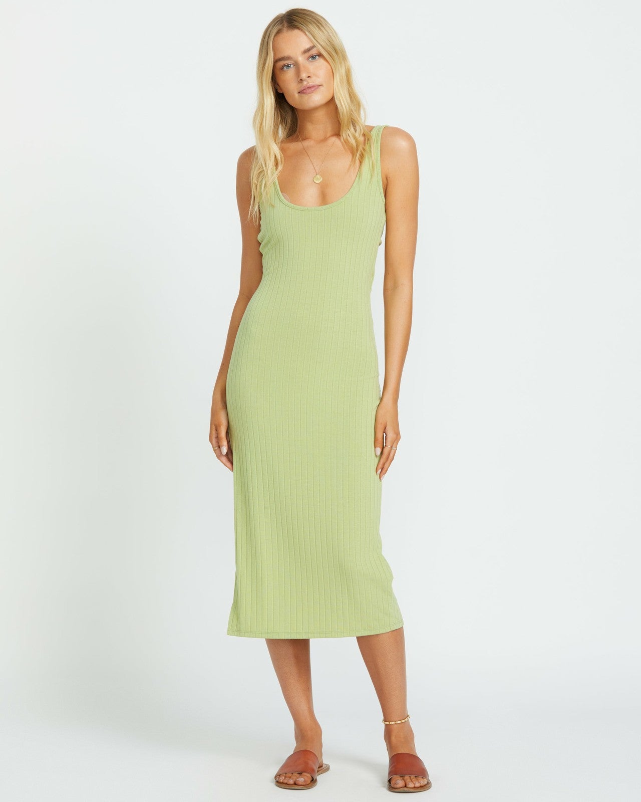 Take A Look Reversible Dress - Avocado | Billabong Women