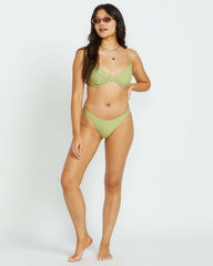 Tanlines Hike Bikini Bottom - Avocado | Billabong Women