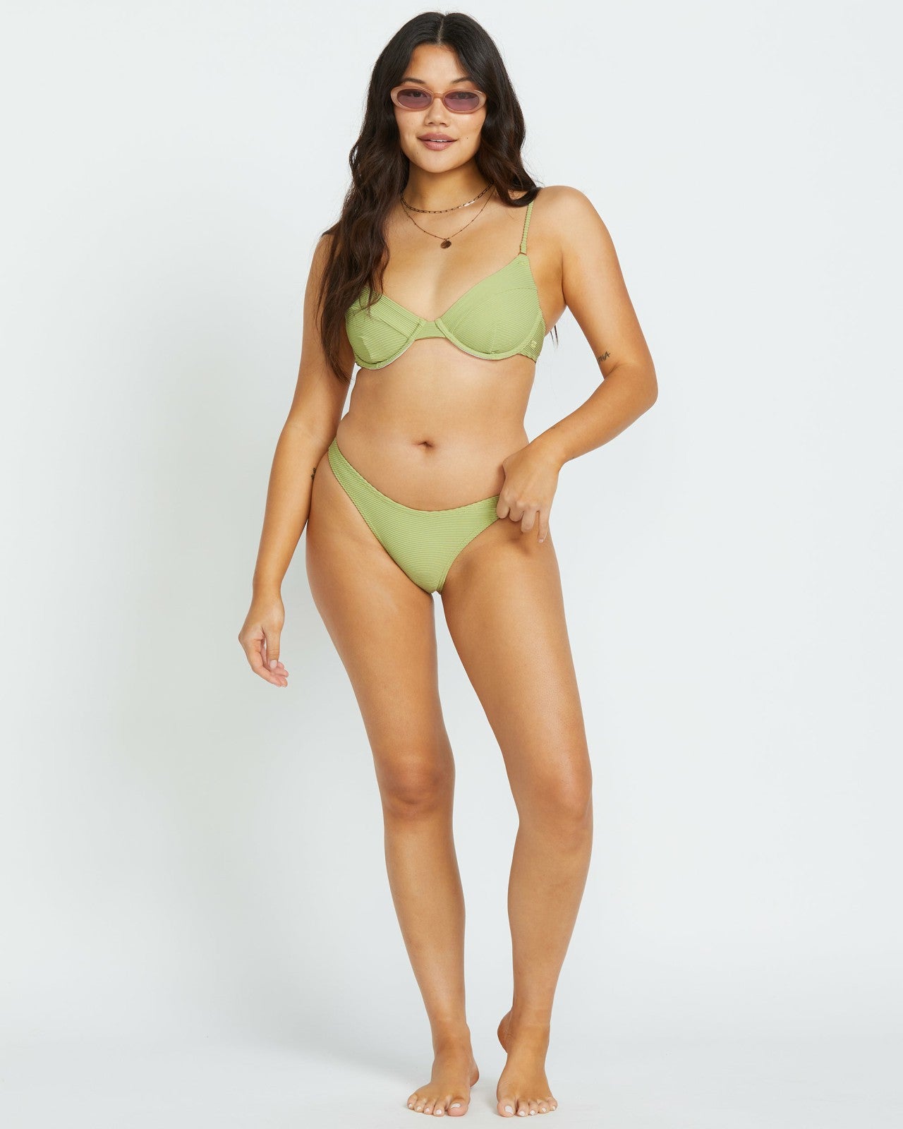 Tanlines Morgan Underwire Bikini Top - Avocado | Billabong Women