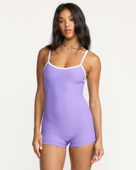 Tanlines Retro Tank Surfsuit - Purple Punch | Billabong Women