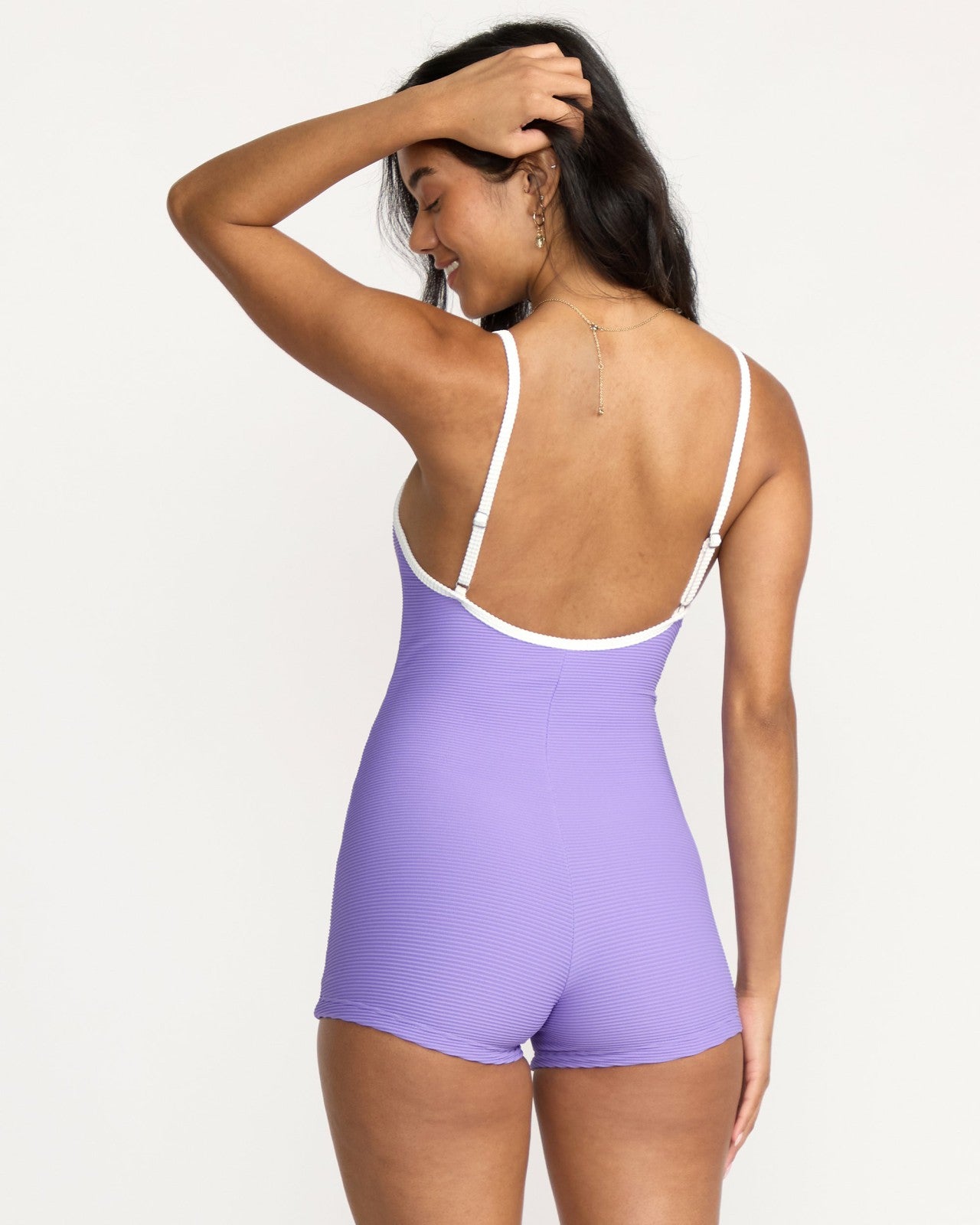 Tanlines Retro Tank Surfsuit - Purple Punch | Billabong Women