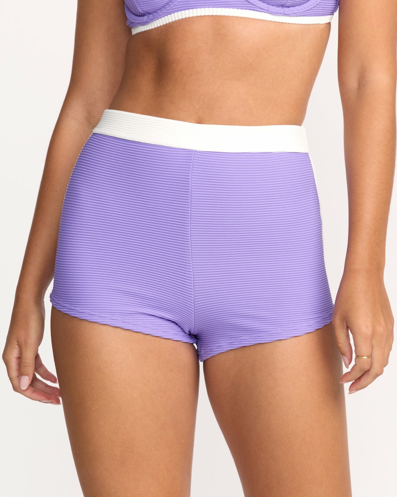 Tanlines Surf Short Bikini Bottom - Purple Punch | Billabong Women