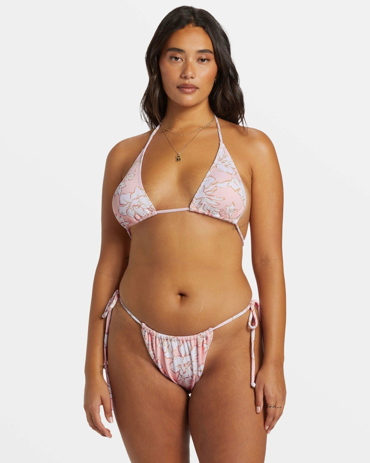 The Tropics Call Remi Triangle Bikini Top - Feelin Peachy | Billabong Women