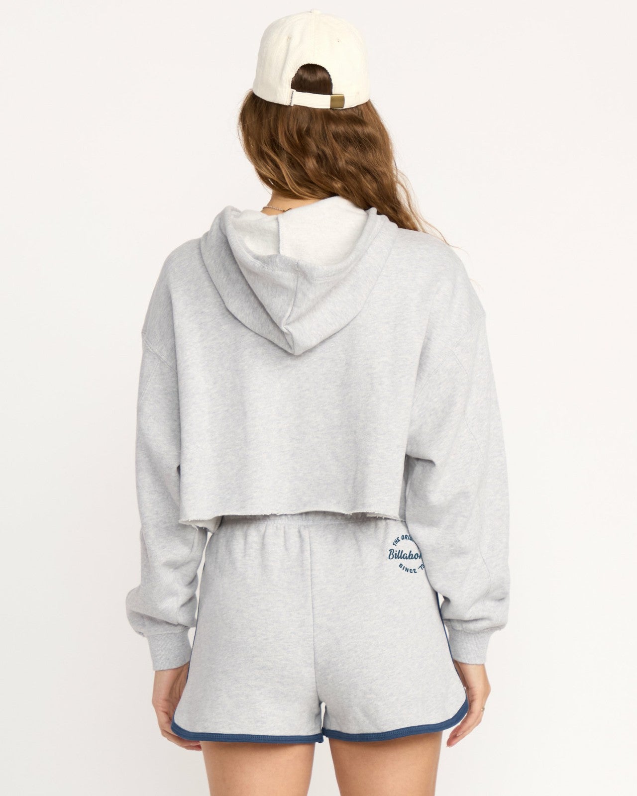 Triple Palms Hoodie - Heather Grey | Billabong Women