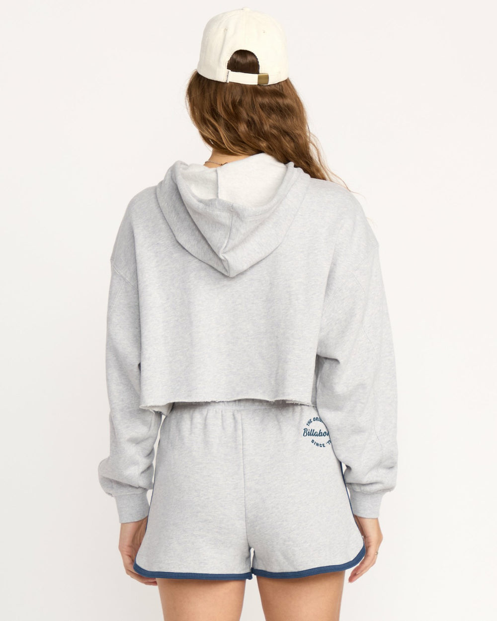 Triple Palms Hoodie - Heather Grey | Billabong Women