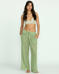 Tropic Beach Cover-Up Pants - Pistachio | Billabong Women