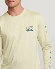 Unity Loose Fit Long Sleeve Surf Tee - Desert Sand | Billabong Men