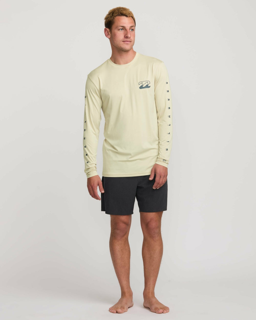 Unity Loose Fit Long Sleeve Surf Tee - Desert Sand | Billabong Men