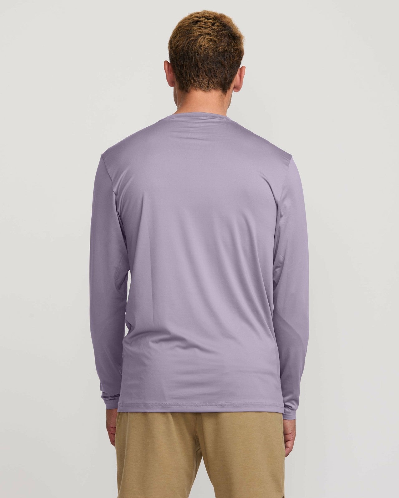 Unity Loose Fit Long Sleeve Surf Tee - Light Purple | Billabong Men