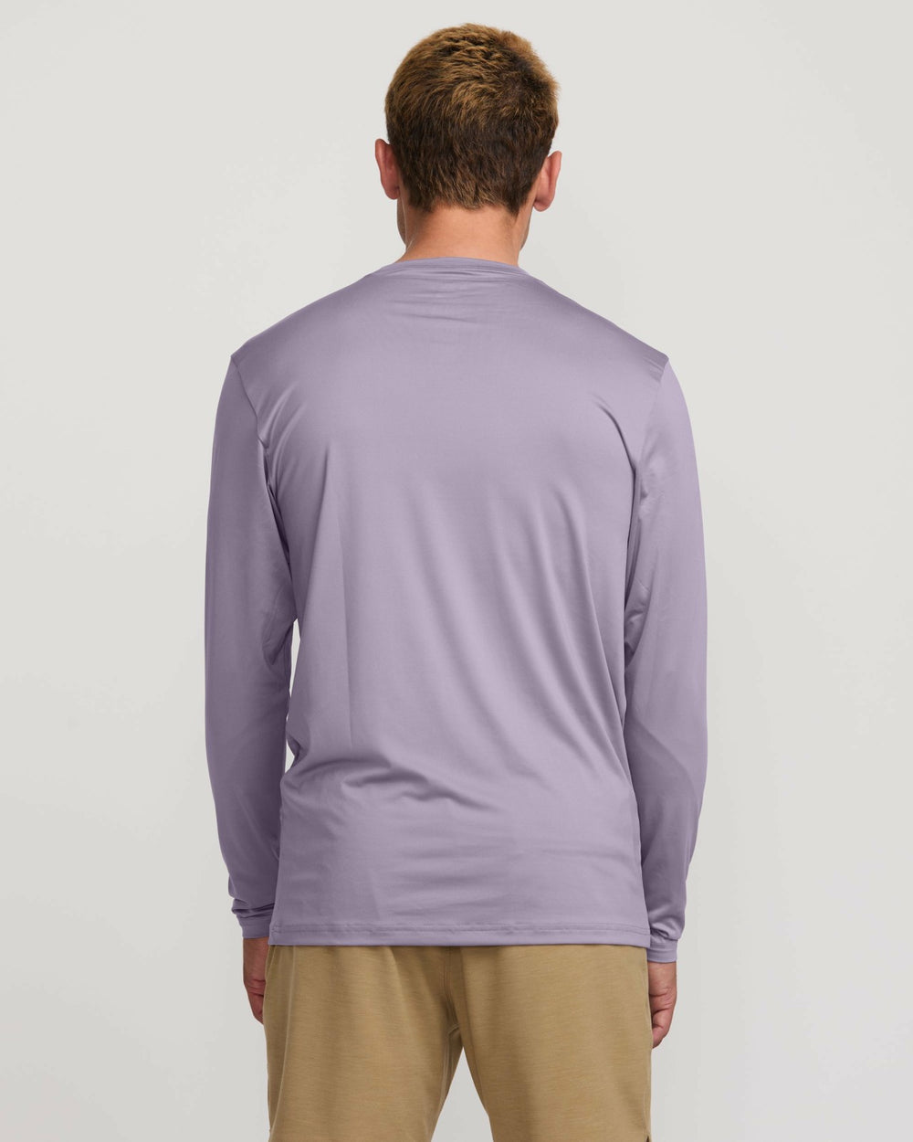 Unity Loose Fit Long Sleeve Surf Tee - Light Purple | Billabong Men