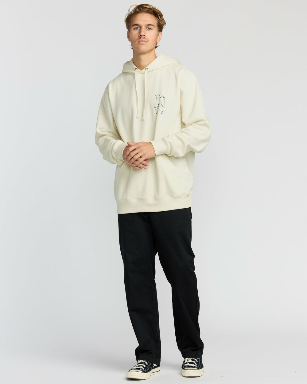 Up The Beach Pullover Sweatshirt - Off White | Billabong Men