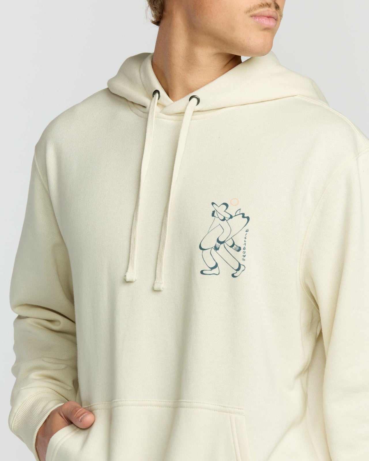 Up The Beach Pullover Sweatshirt - Off White | Billabong Men