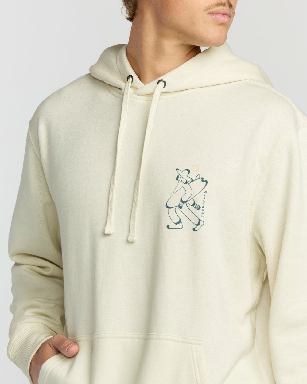 Up The Beach Pullover Sweatshirt - Off White | Billabong Men