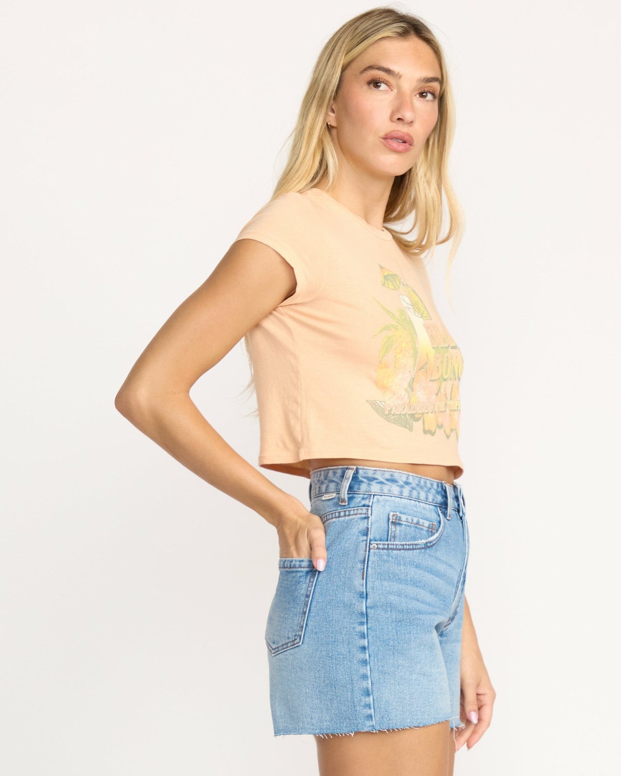 Vacay Awaits Tee - Sunstone | Billabong Women
