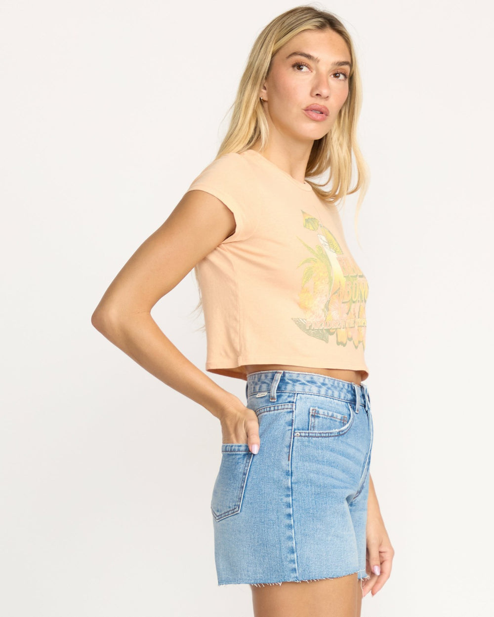 Vacay Awaits Tee - Sunstone | Billabong Women