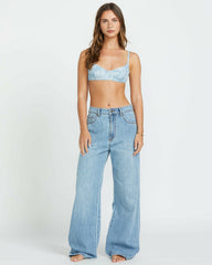 Washed By The Sun Denim Pants - Cali Blue | Billabong Women