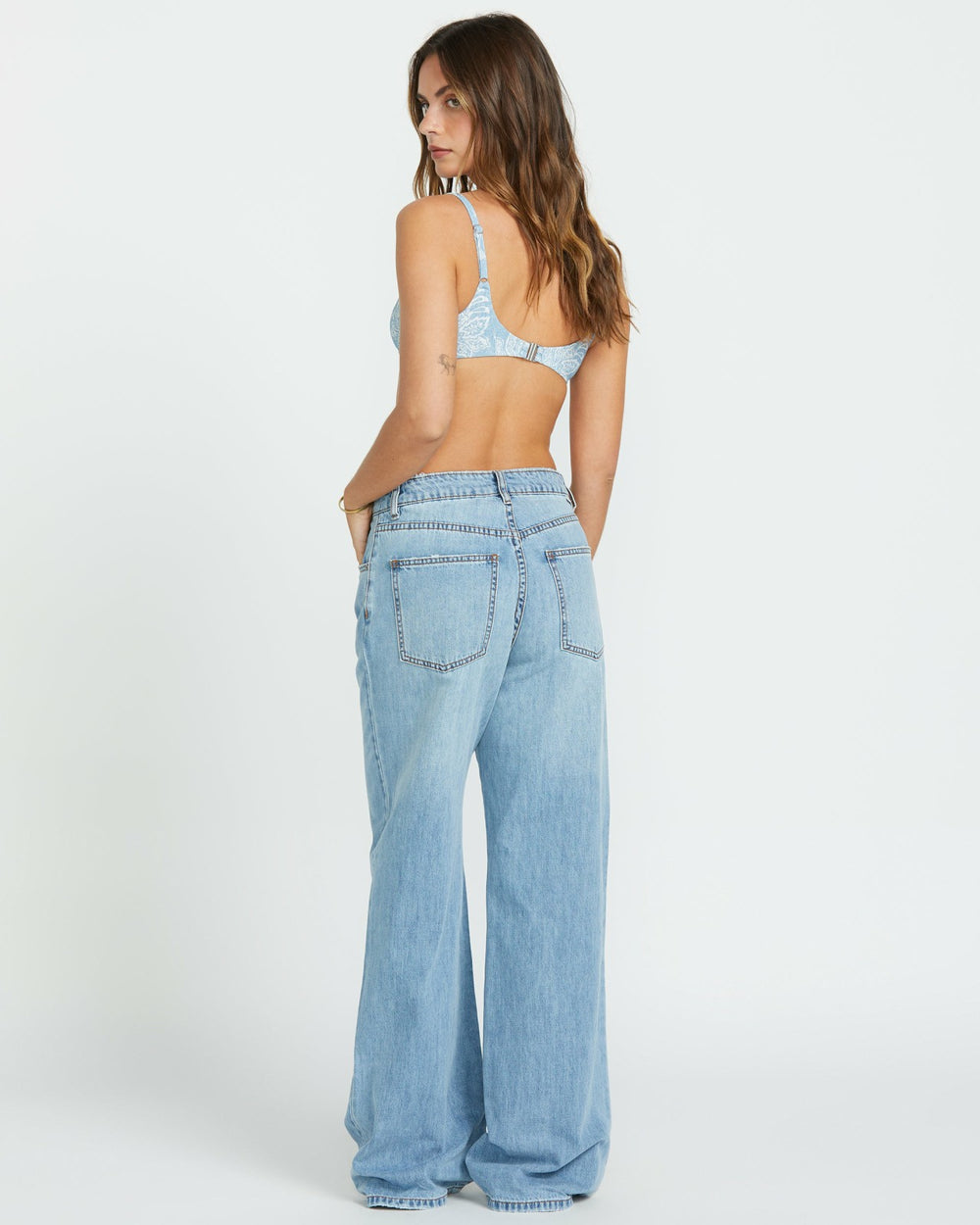 Washed By The Sun Denim Pants - Cali Blue | Billabong Women