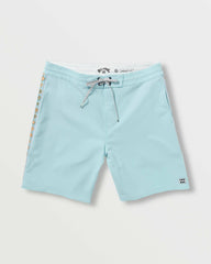 Wategos Lo Tide 19" Boardshorts - Dusty Blue | Billabong Men