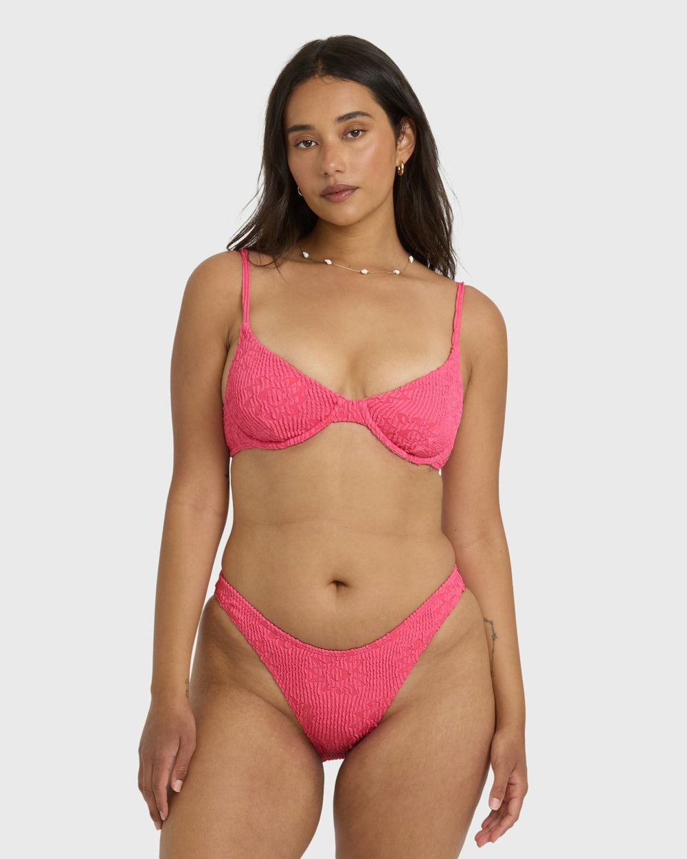 Were Wild Demi Underwire Bikini Top - Paradise Pink | Billabong Women