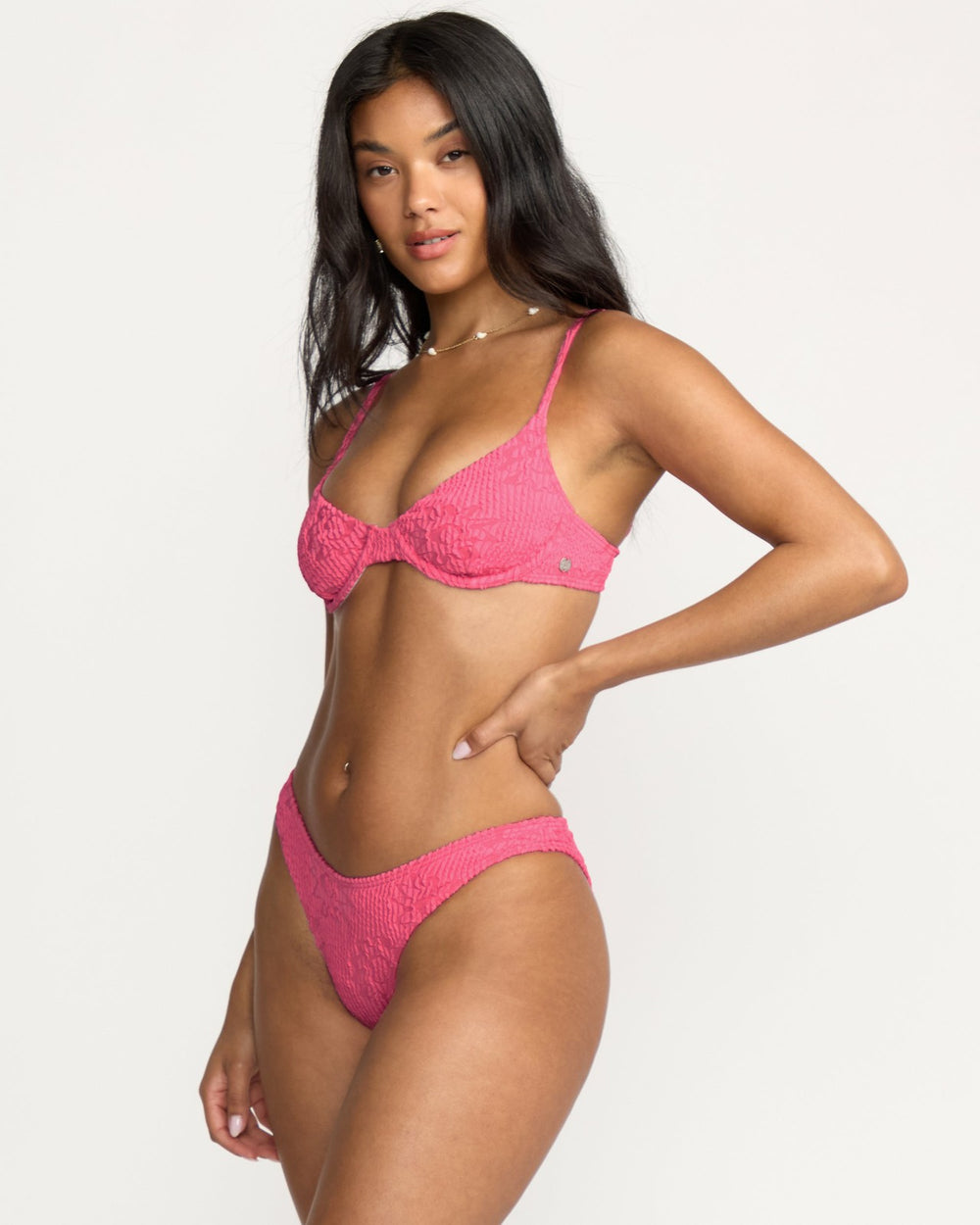 Were Wild Demi Underwire Bikini Top - Paradise Pink | Billabong Women