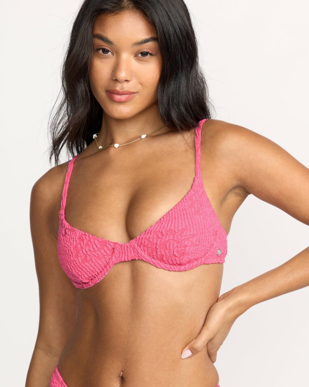 Were Wild Demi Underwire Bikini Top - Paradise Pink | Billabong Women