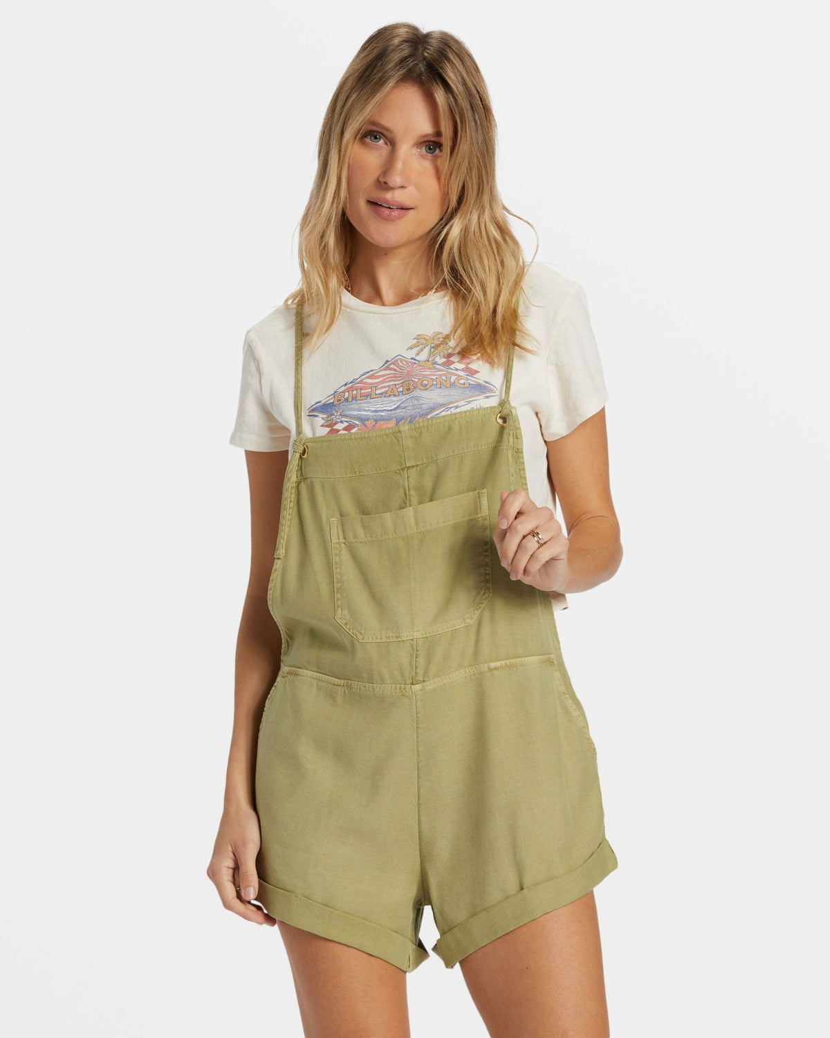 Wild Pursuit Romper - Avocado | Billabong Women