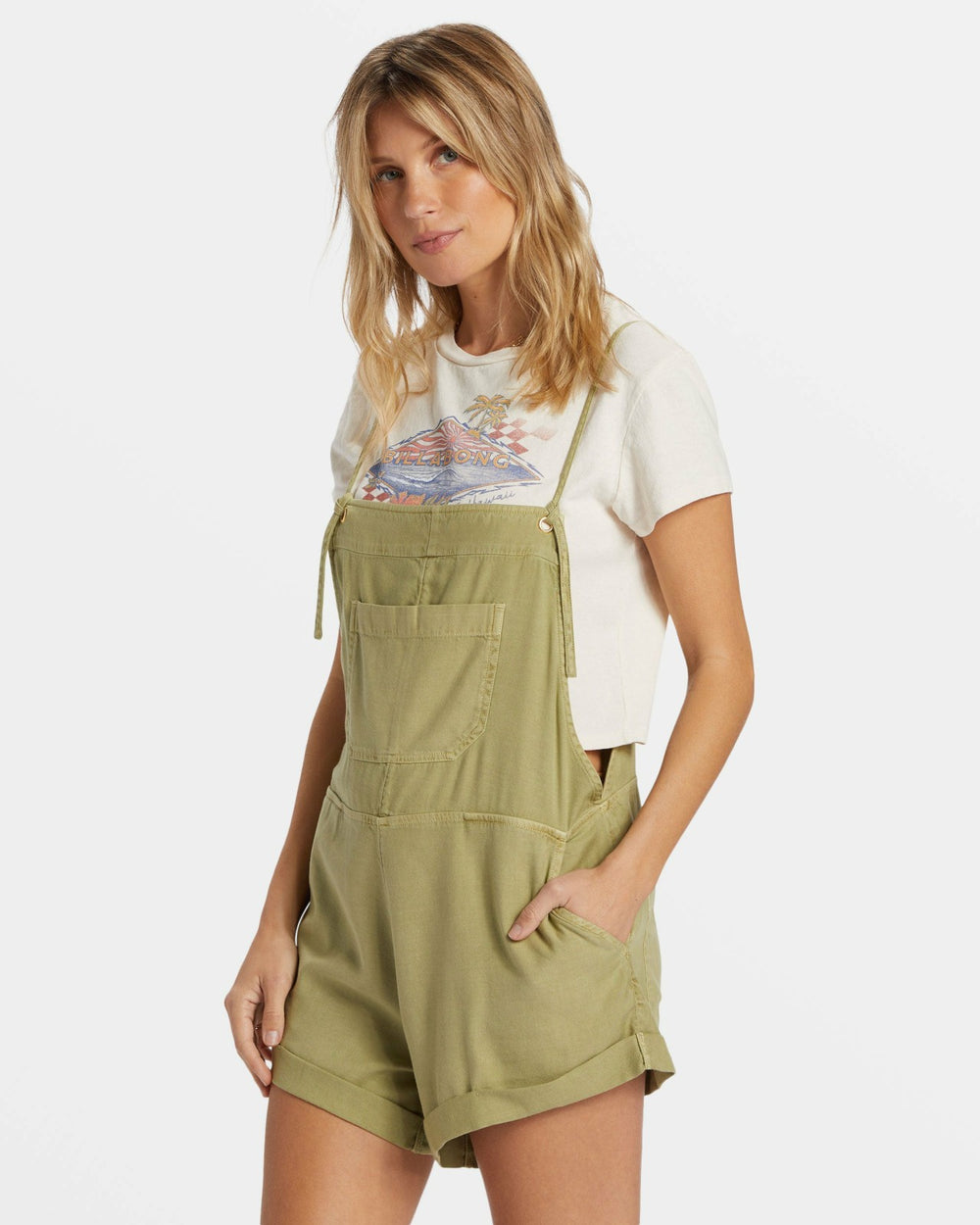 Wild Pursuit Romper - Avocado | Billabong Women