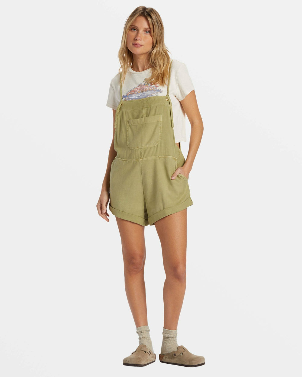 Wild Pursuit Romper - Avocado | Billabong Women