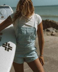 Wild Pursuit Romper - Washed Chambray | Billabong Women
