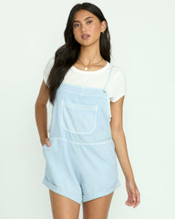 Wild Pursuit Romper - Washed Chambray | Billabong Women