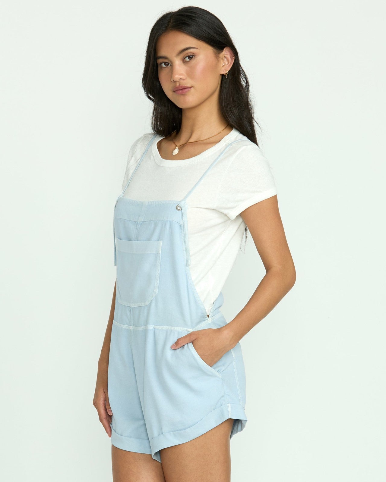 Wild Pursuit Romper - Washed Chambray | Billabong Women